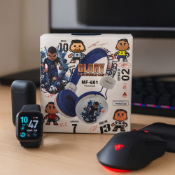 Audífono Diadema Bluetooth COLUMBUS MF-601 | Estilo clásico con tecnología moderna